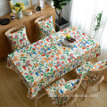 wish printed tablecloth pastoral style table cloth